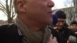 CLEAN : Carlton manager arrives at Strauss Kahn trial News Clip