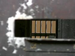 Inside an Old Jailhouse Stock Footage