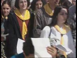 Israel - Palm Sunday procession News Clip