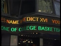 Reaction from Times Square and US capital to election of new pope News Clip