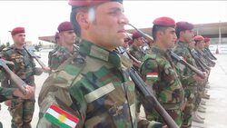 CLEAN : Kurdish forces train in Irbil News Clip