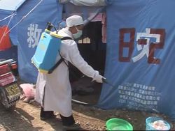 Concerns for health of survivors in temporary camps Instructional Video