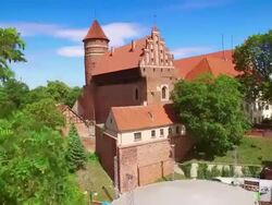 Medevil castle Stock Footage