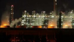 Oil Refinery Stock Footage