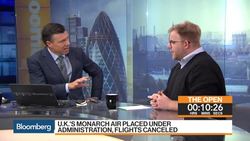 U.K.'s Monarch Airlines Files for Bankruptcy News Clip