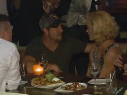 Joey Fatone, Peta Murgatroyd at Joey Fatone And Kym Johnson Host After Party For Premiere Of Dancing With The Stars At Mixology 101 on 9/24/12 in Los Angeles, CA. Stock Footage