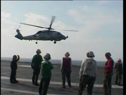 Footage of relief operation from US carrier Instructional Video