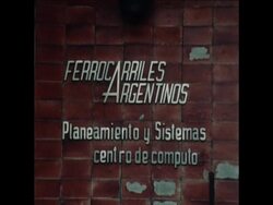 SYND 23 11 78 AFTERMATH OF BOMB EXPLOSION AT RAILWAY OFFICES News Clip