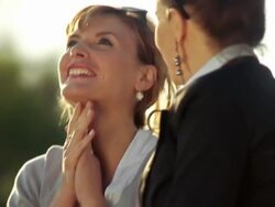 HD: Best Friends Chatting Stock Footage