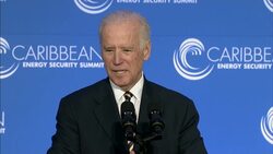 Vice President Joe Biden urged Caribbean nations to work toward greater energy independence with the help of US financing in a speech at the Caribbean Energy Summit Monday. (Jan. 26) News Clip