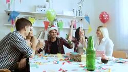 Celebration for new year Stock Footage