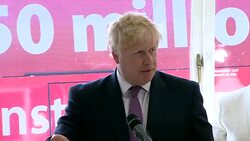 Boris Johnson MP EU Referendum Speech at David Nieper Fashion Academy. News Clip