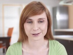 HD: Teenage Girl Talking During Video Call Stock Footage