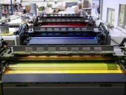 Print Room Stock Footage