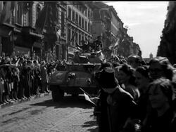 THE THRUST INTO HOLLAND - News Clip