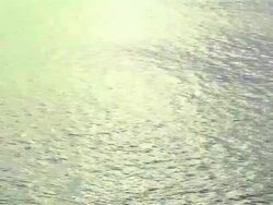 HD:Sunlight reflecting off the surface of the sea Stock Footage