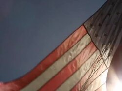 Flared Flag Stock Footage