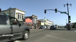 Mendocino County Fort Bragg Street Scenes News Clip