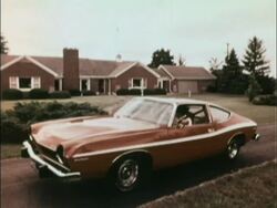 1974 AMC Matador Coupe montage Stock Footage