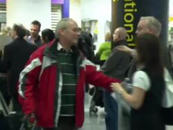 Britons arrive back from Libya News Clip