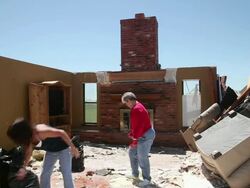 Series Of Tornadoes Rips Through Oklahoma City Area Stock Footage