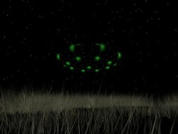 UFO Sighting Stock Footage