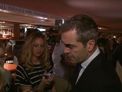 James Nesbitt at Coriolanus Special Screening at The Curzon Mayfair on January 5, 2012 in London, England. Stock Footage