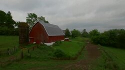 Red Barn Stock Footage