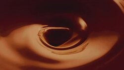 Milk Chocolate Swirl Stock Footage