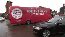 UK 2017 General Election - Labour's John McDonnell Campaigning in Lincoln News Clip
