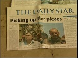 Reaction to Olmert's speech, morning papers, Hezbollah News Clip