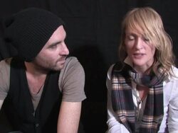 Metric Interview (clip 12) Stock Footage