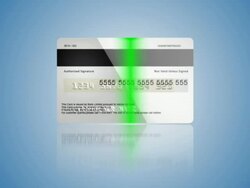Credit Card Security (Loop)(PAL) Stock Footage