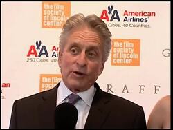 Douglas presented with Chaplin Award News Clip