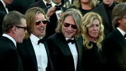 CLEAN : Brad Pitt hails heroic Angelina Jolie News Clip