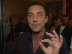 INTERVIEW - Bruno Tonioli on gay marriage, the magazine, X Factor and more at Attitude Pride Awards on 26th June 2015 in London, England. Stock Footage