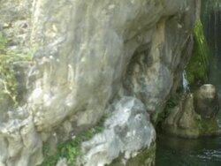 High Speed Waterfall, Spain, pan right. Stock Footage