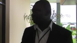 Assistant minister of health on the arrival of ZMapp drug News Clip