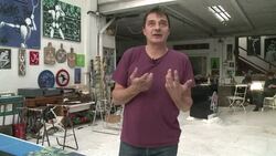 VOICED: Street artist Mesnager still painting town white News Clip