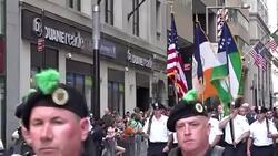 CLEAN : NYPD procession remembers 9/11 fallen News Clip