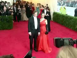 Colin Firth at 'Charles James: Beyond Fashion' Costume Institute Gala - Arrivals Stock Footage