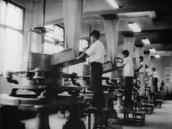 100th Anniversary of Tea Export in Taiwan-Inside Tea Processing Plant Stock Footage