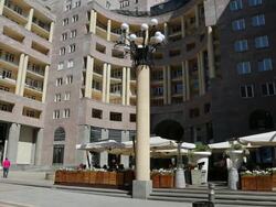 Yerevan, the northern avenue, center of the city Stock Footage