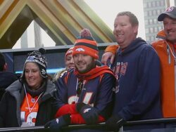 New York Area Prepares For Super Bowl XLVIII Stock Footage