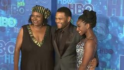 Anthony Anderson at the HBO's Post Emmy Awards Reception - Arrivals Stock Footage