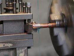 CNC Lathe Stock Footage