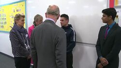 Prince Charles Meeting Afghan Refugee Baseer Khan News Clip