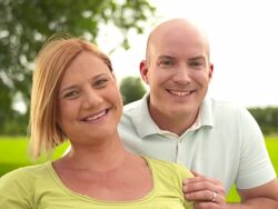 HD: Portrait Of A Happy Couple Stock Footage