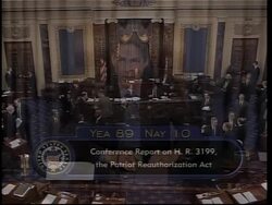 Senate approves Patriot Act renewal, sends to House of Representatives News Clip