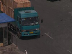 China & North Korea Border Stock Shots News Clip